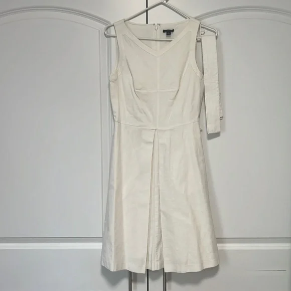 Ann Taylor | Dresses | Ann Taylor Linen Dress With Belt | Poshmark